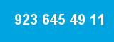 923 645 49 11 923 645 49 11
